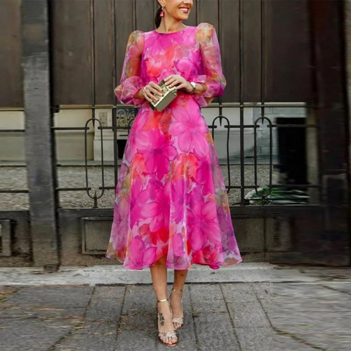 Women's Floral Summer Dress | Midi